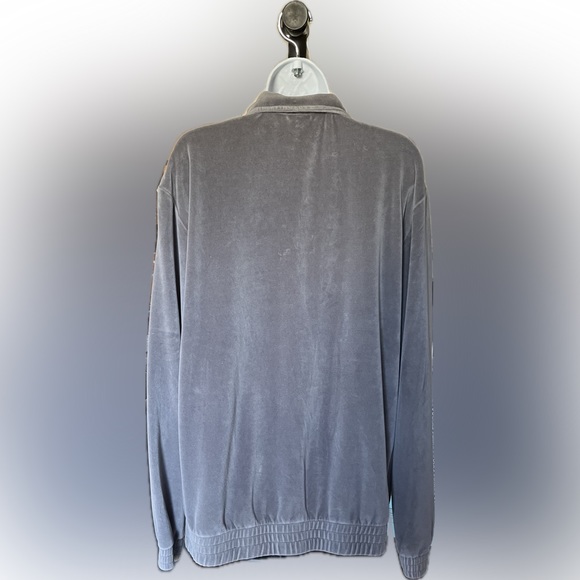 Puma Velour Full Zip Track Jacket Mens Size XL - Picture 4 of 9